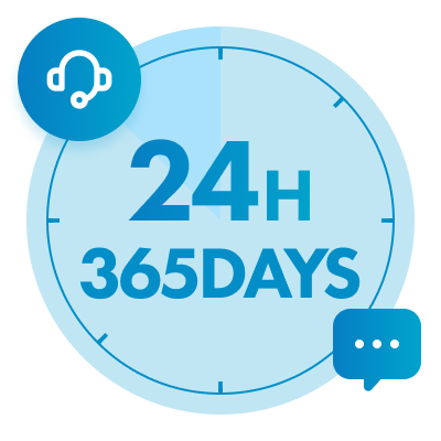 24時間365日問い合わせ対応をしたい